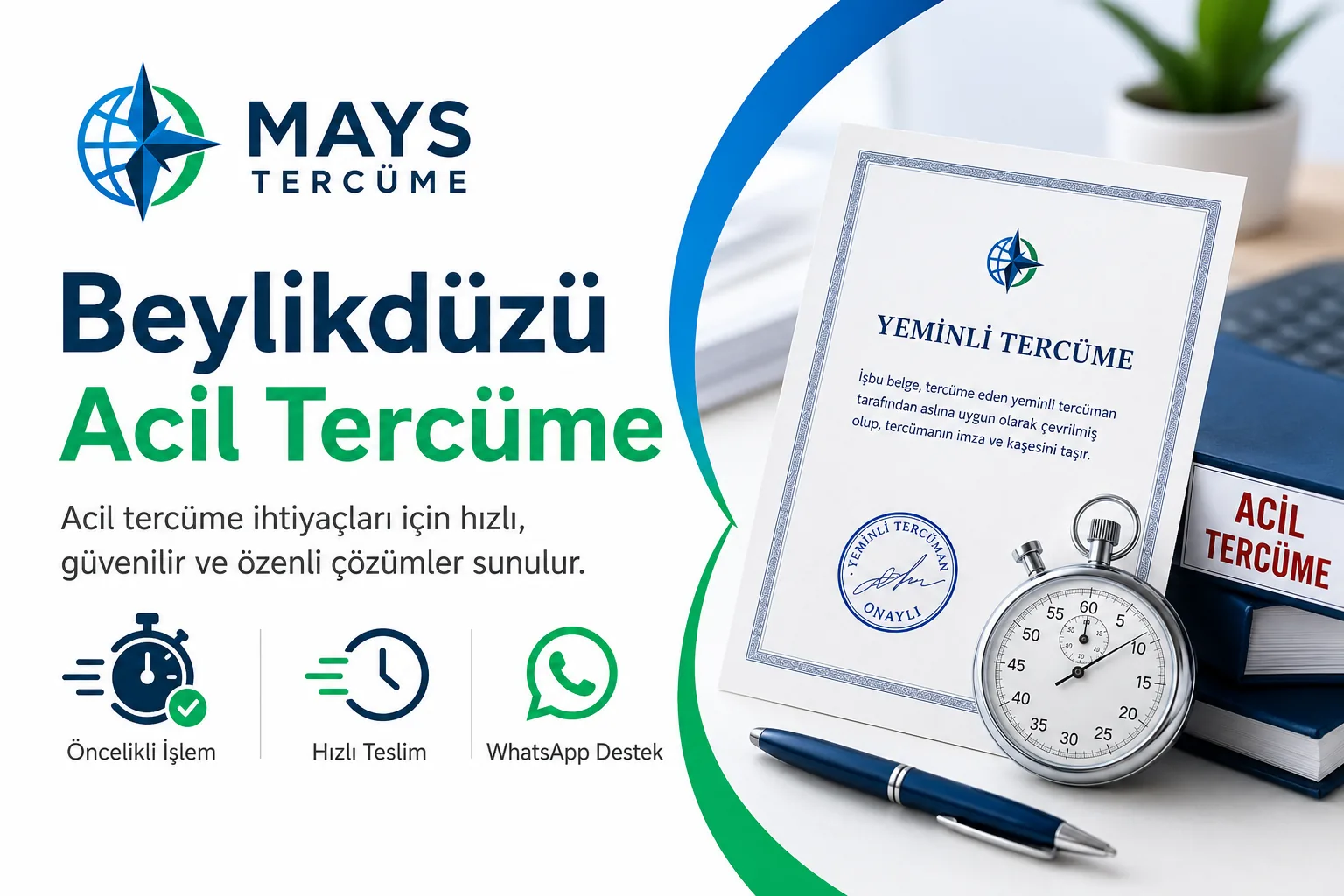 Beylikdüzü acil tercüme