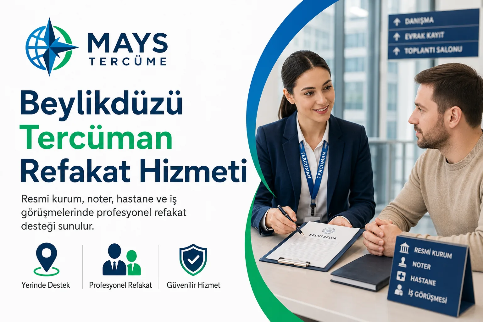 Beylikdüzü tercüman refakat hizmeti