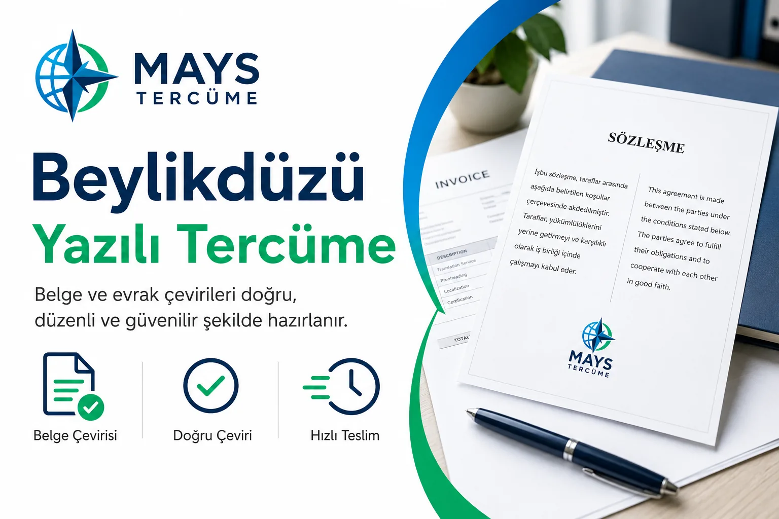 Beylikdüzü yazılı tercüme