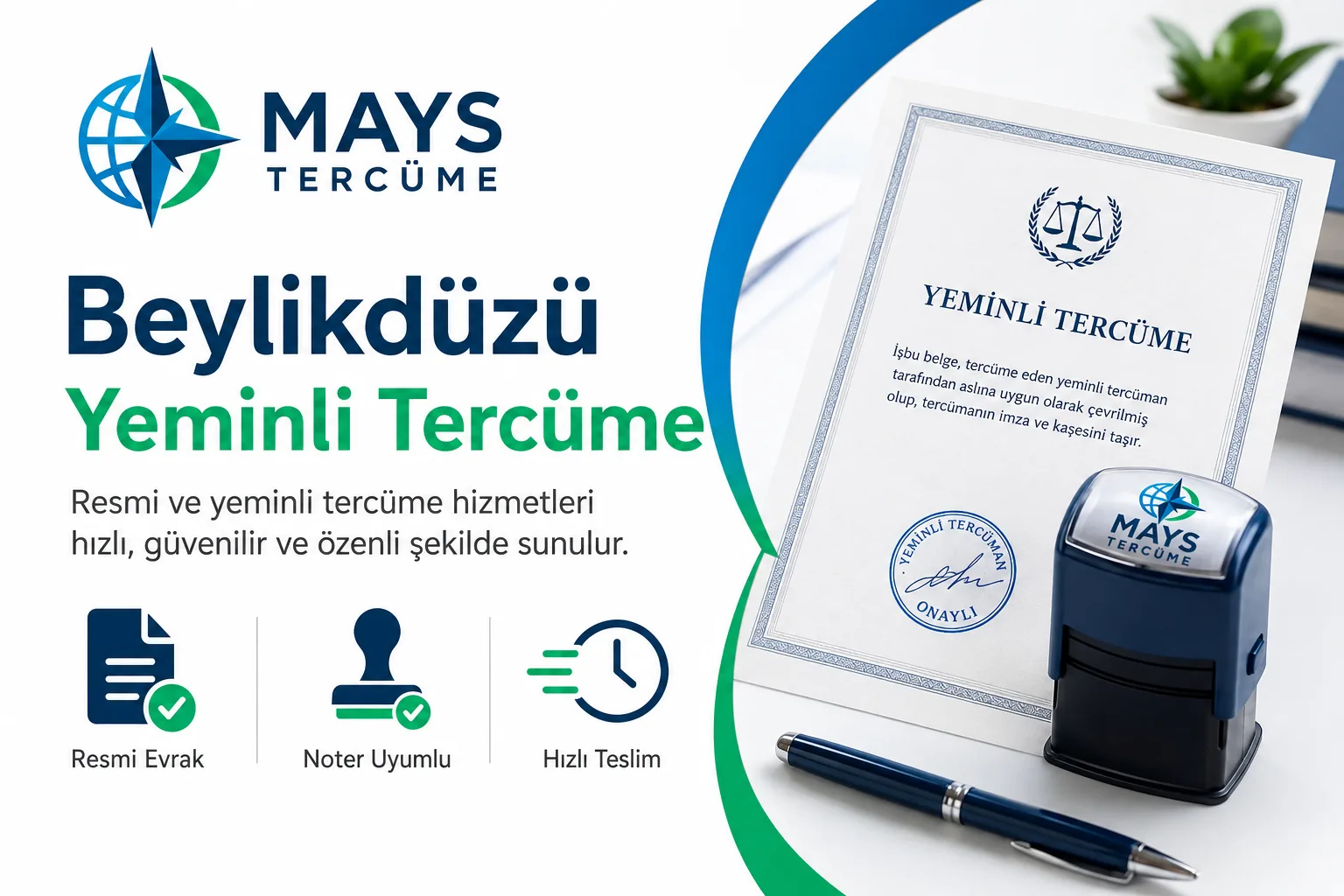 Beylikdüzü yeminli tercüme