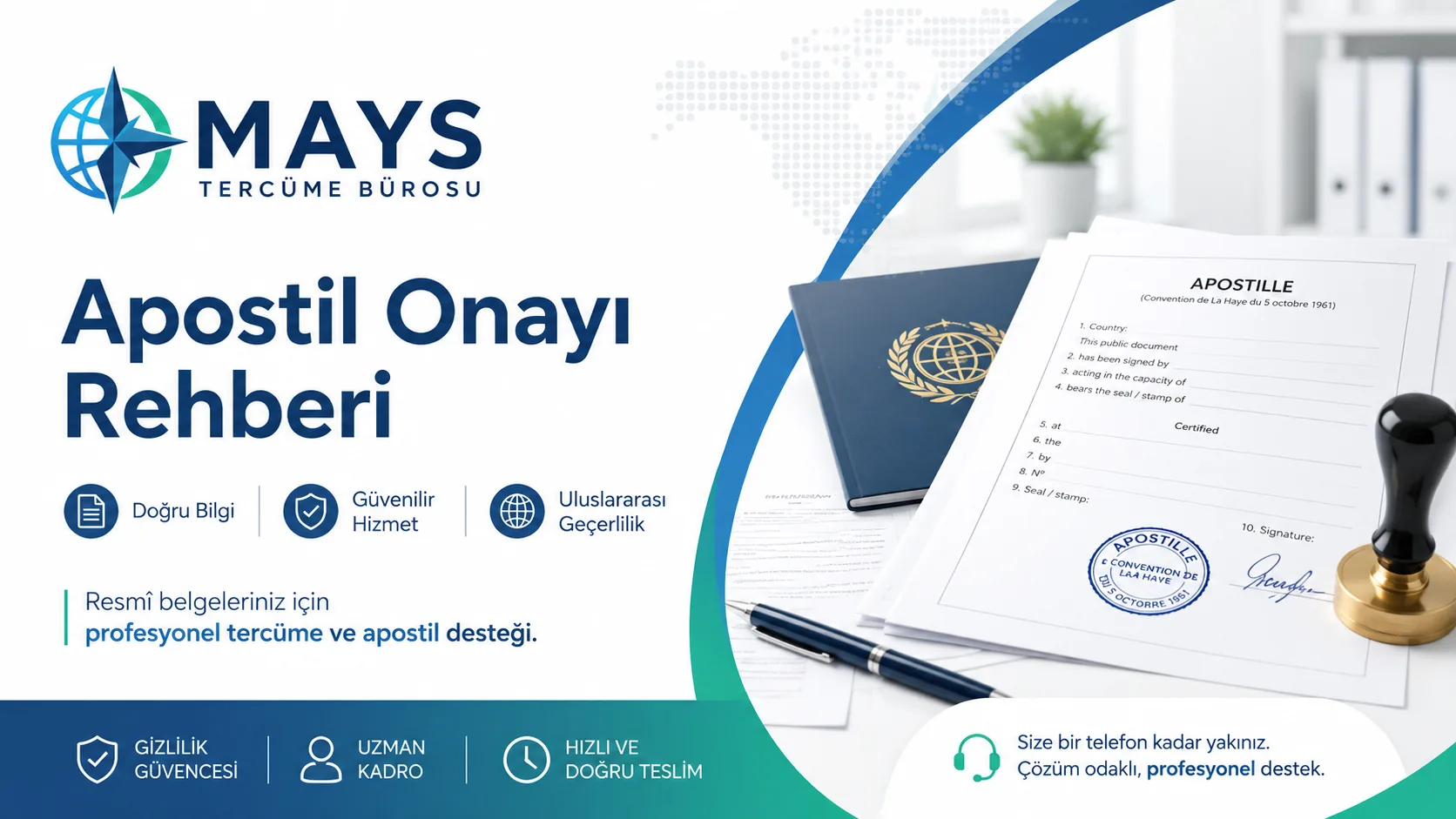 Apostil onayı rehberi ve resmî belge hazırlığı