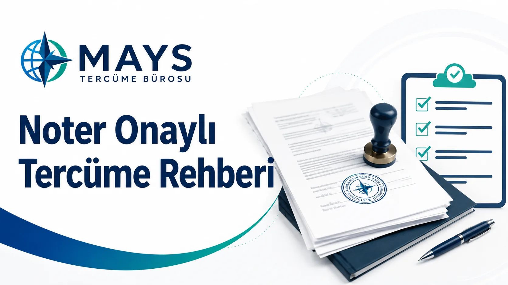 Yeminli tercüman imzalı belgenin noter tasdikine hazırlanması