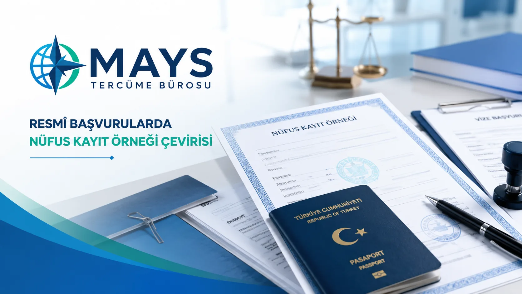 Nüfus kayıt örneği çevirisinin resmî başvurularda kullanılması